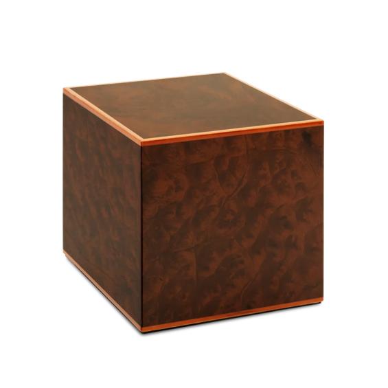 Burlwood Natural Cube